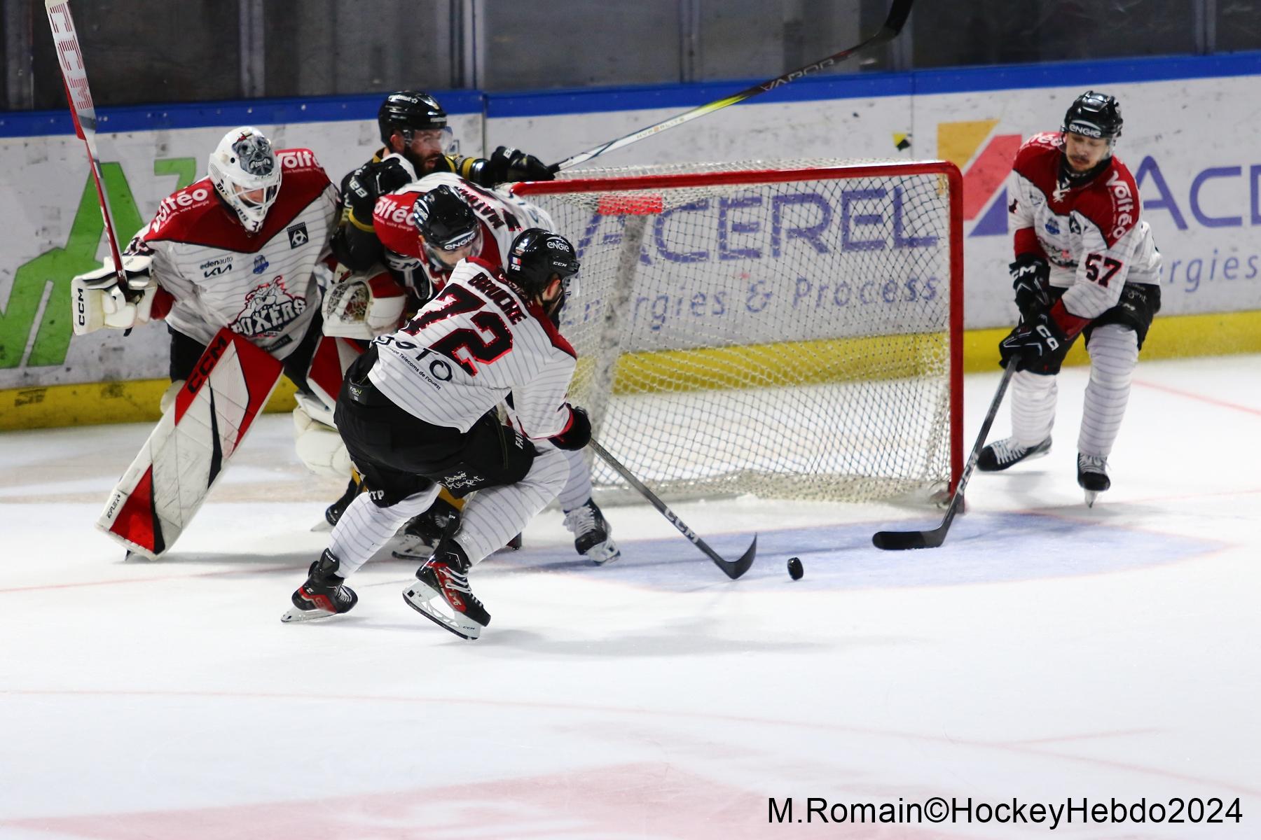 Photo hockey match Rouen - Bordeaux