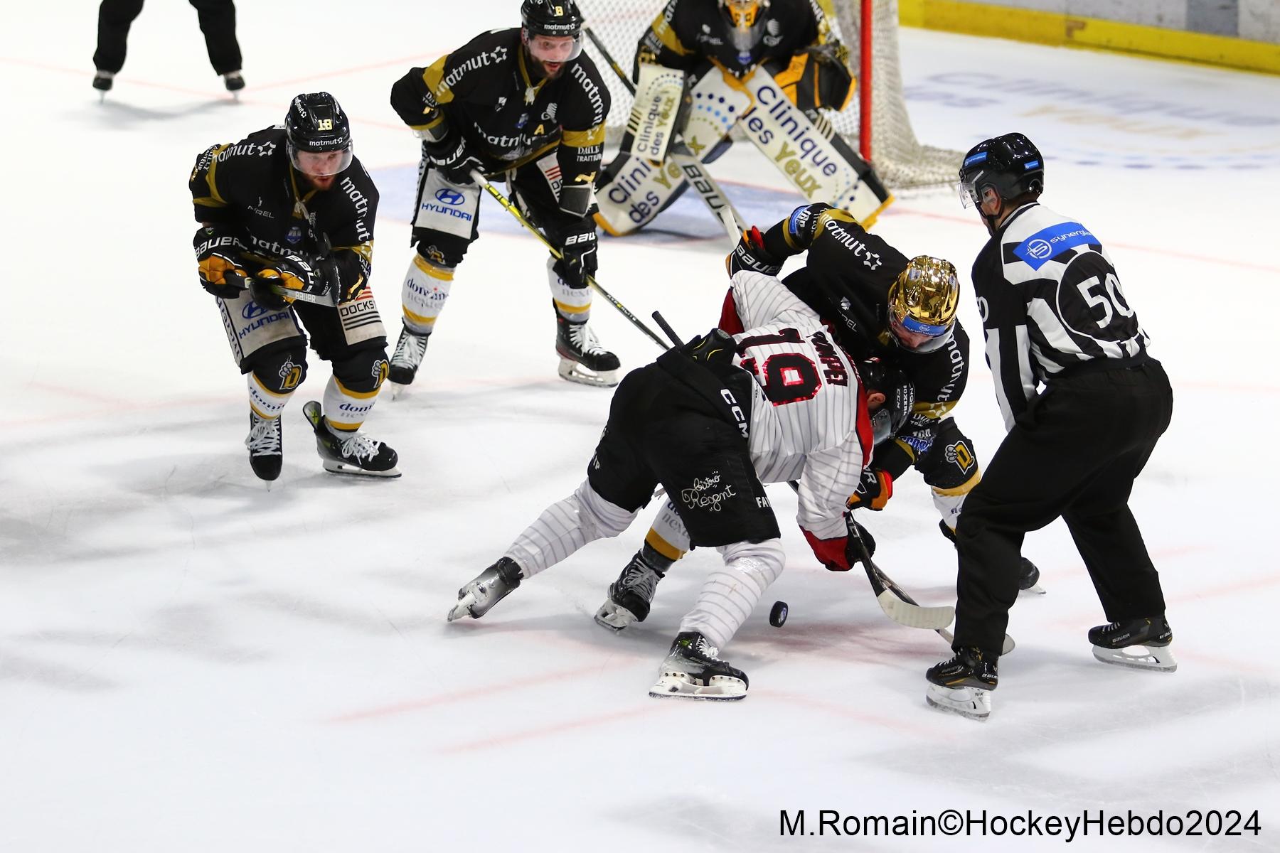 Photo hockey match Rouen - Bordeaux