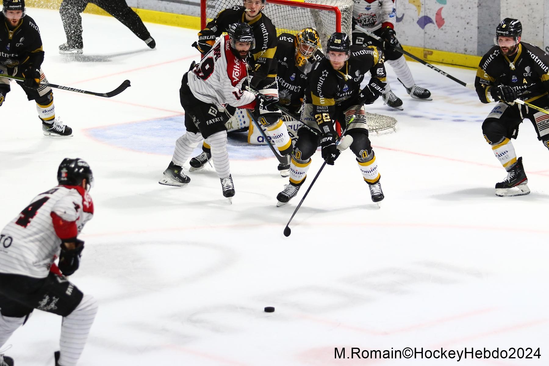 Photo hockey match Rouen - Bordeaux