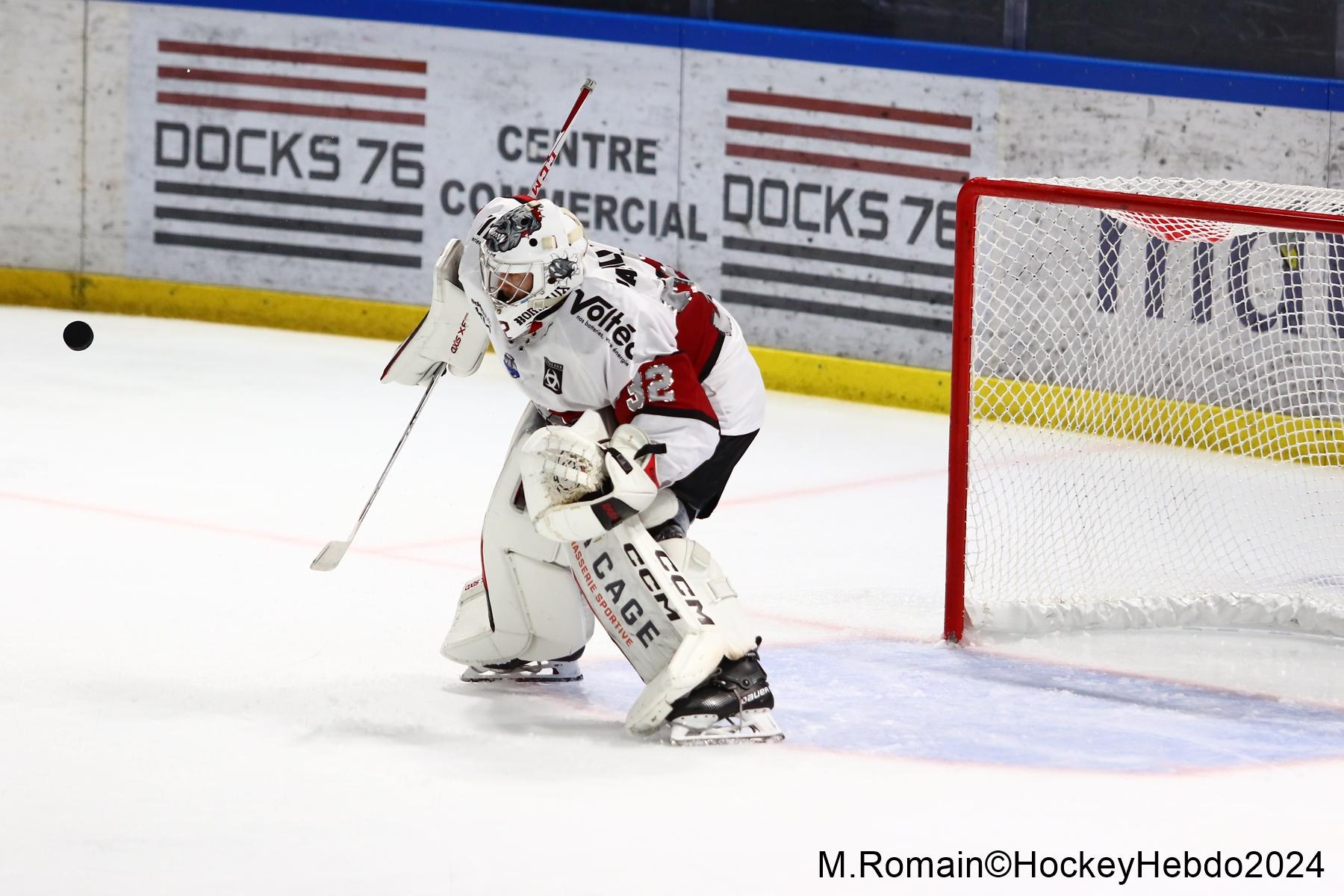 Photo hockey match Rouen - Bordeaux