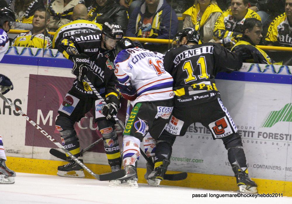 Photo hockey match Rouen - Caen 