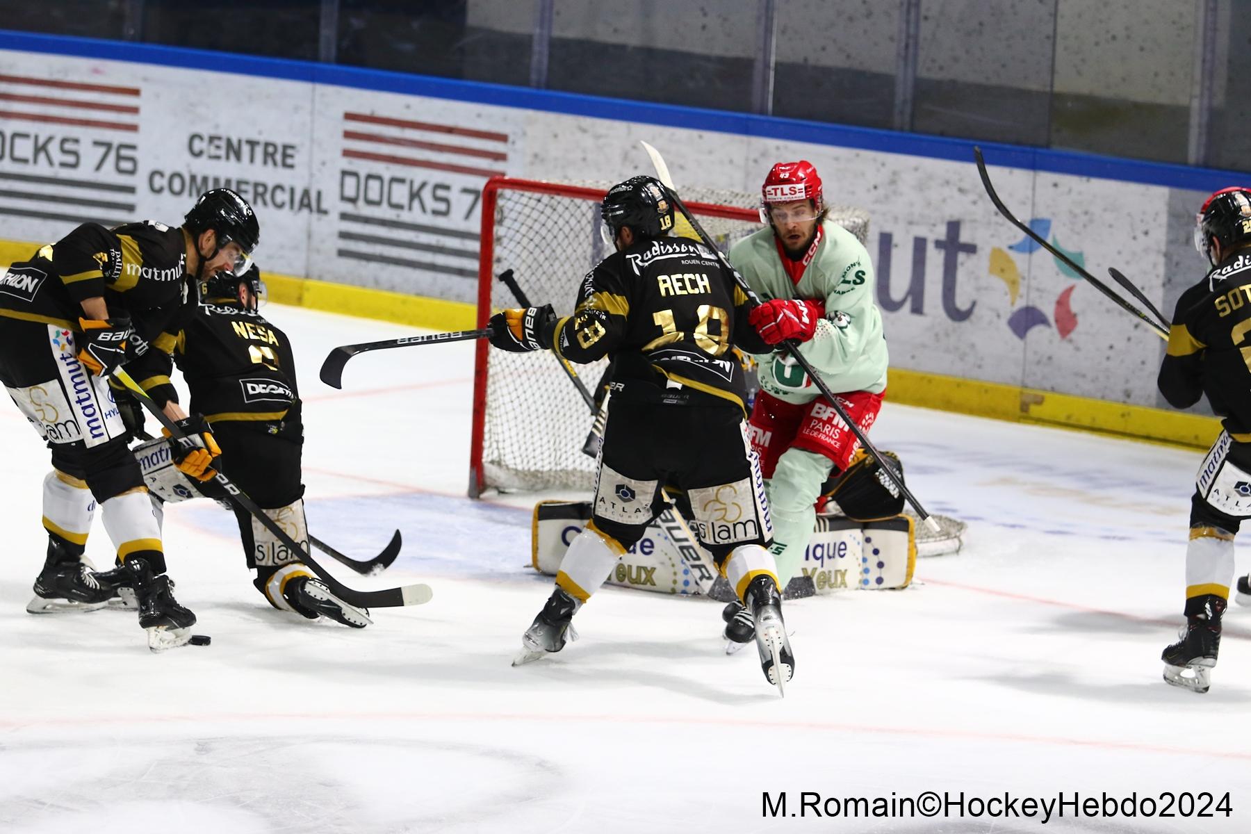 Photo hockey match Rouen - Cergy-Pontoise