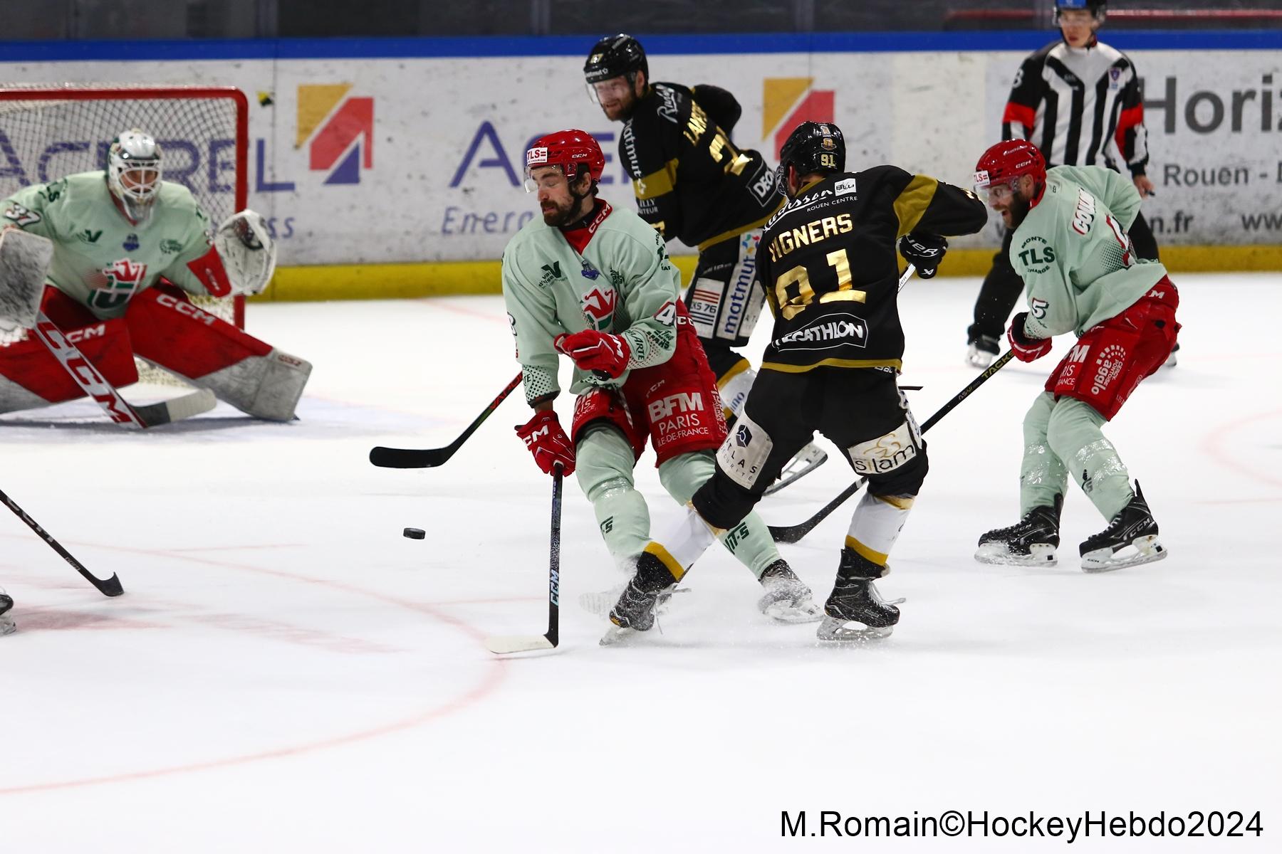 Photo hockey match Rouen - Cergy-Pontoise