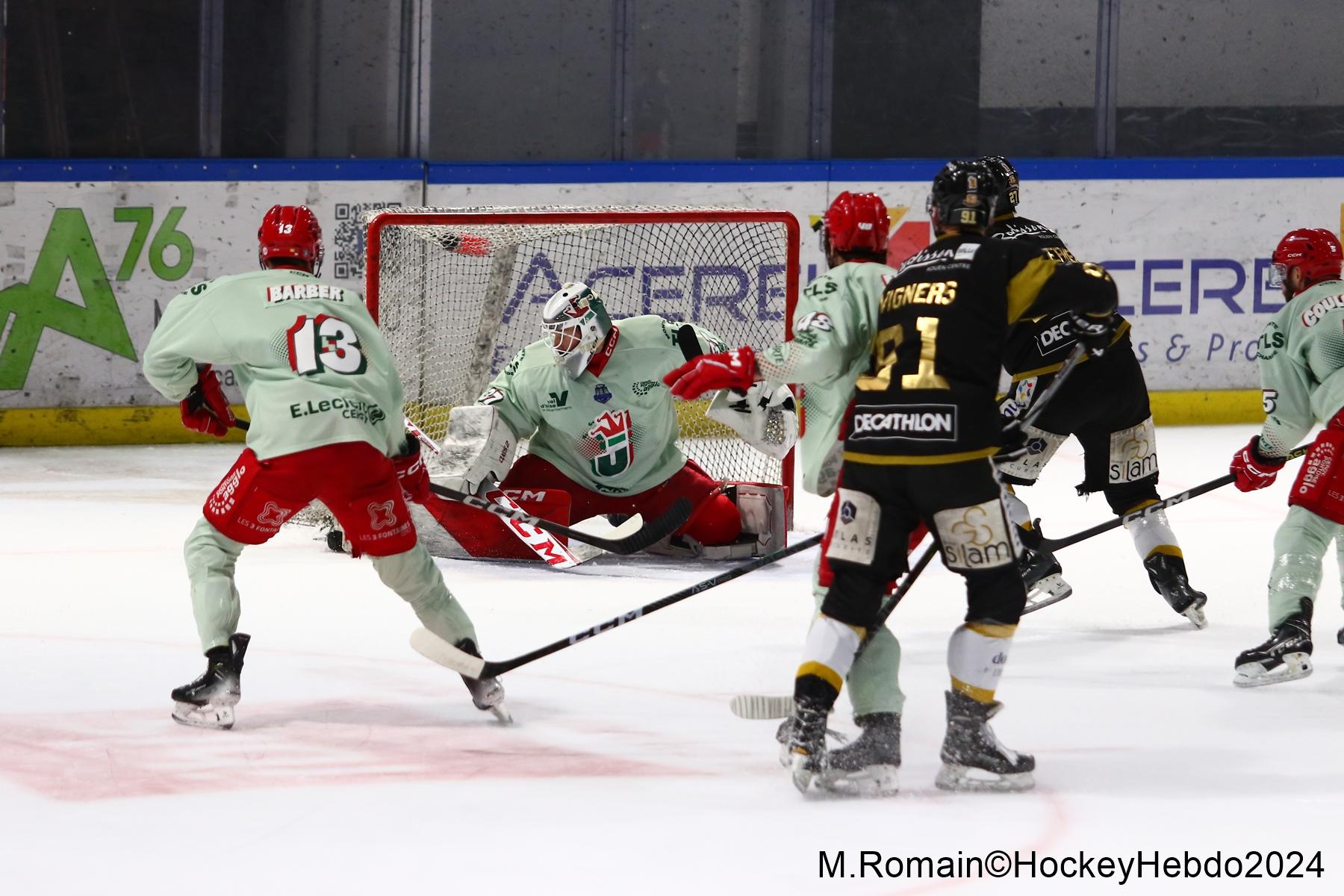 Photo hockey match Rouen - Cergy-Pontoise