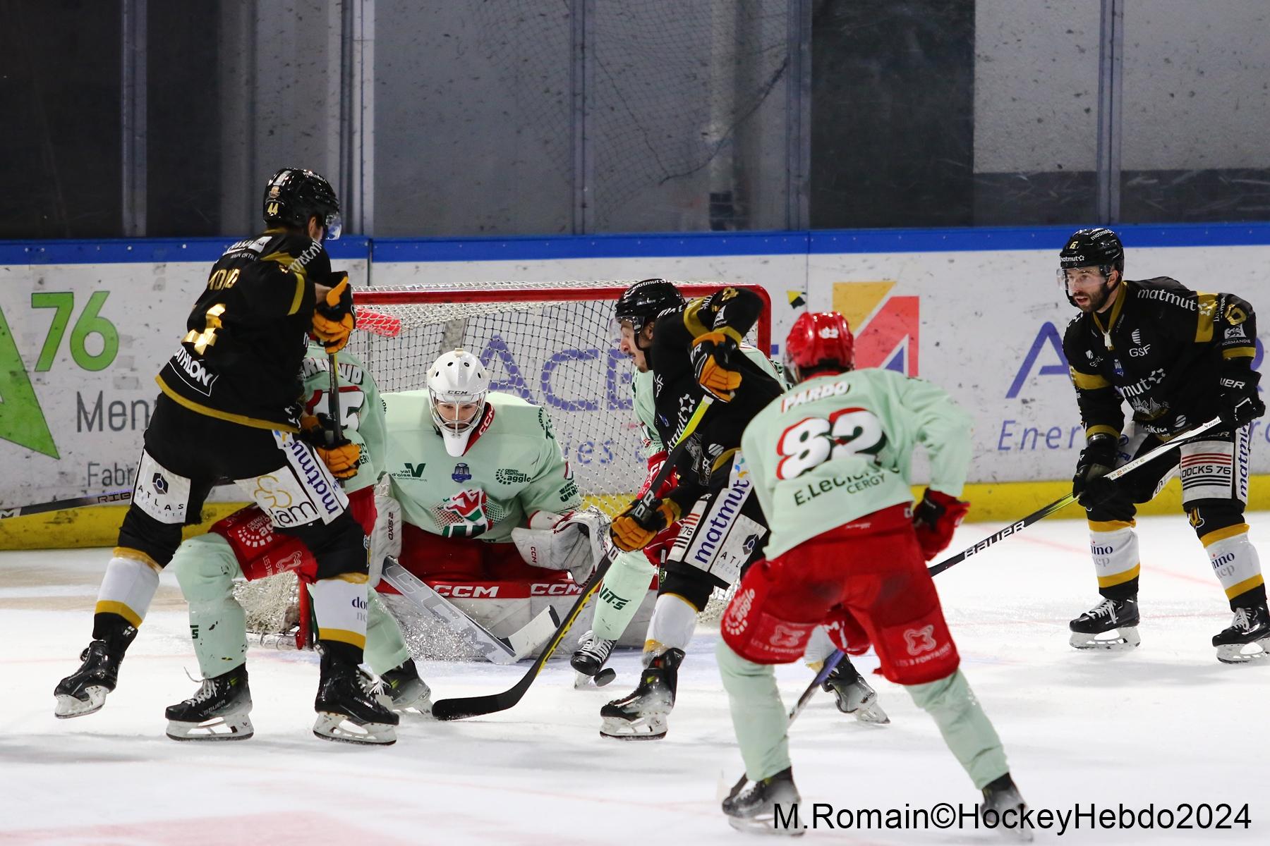 Photo hockey match Rouen - Cergy-Pontoise