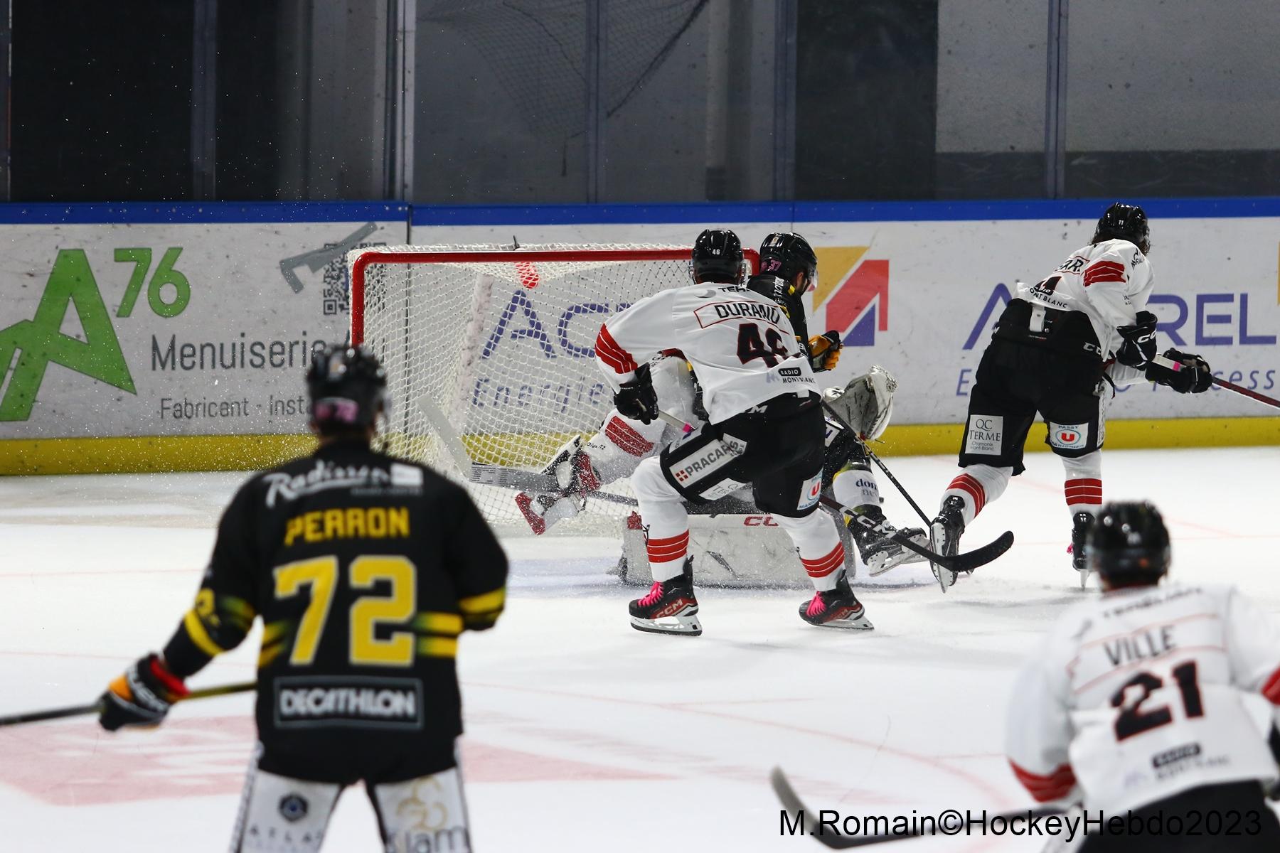 Photo hockey match Rouen - Chamonix 