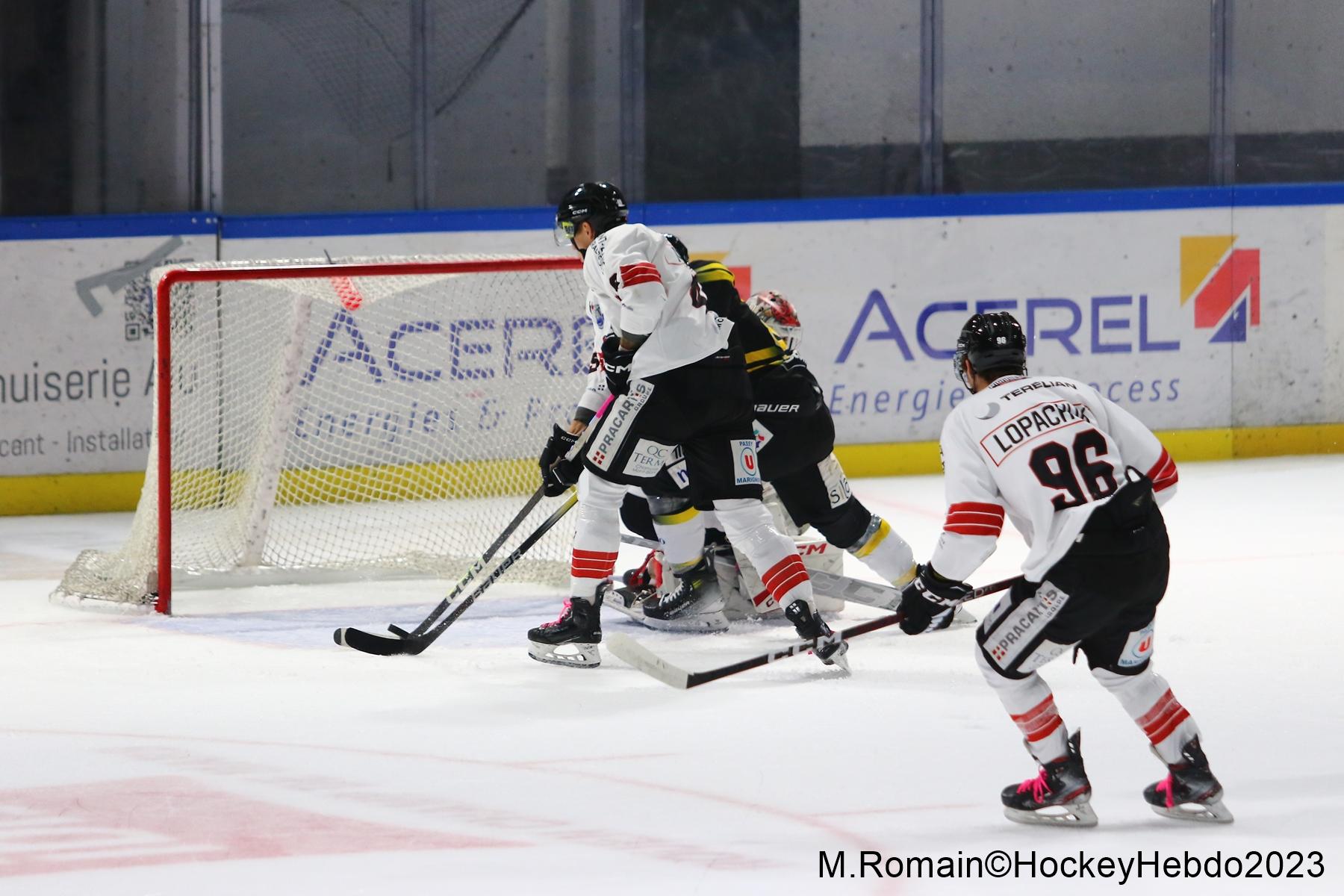 Photo hockey match Rouen - Chamonix 