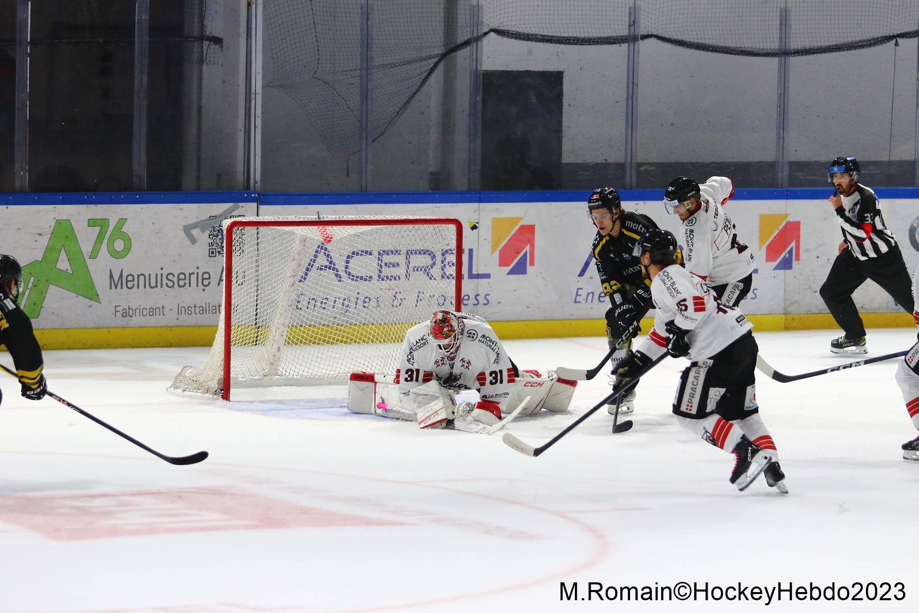 Photo hockey match Rouen - Chamonix 