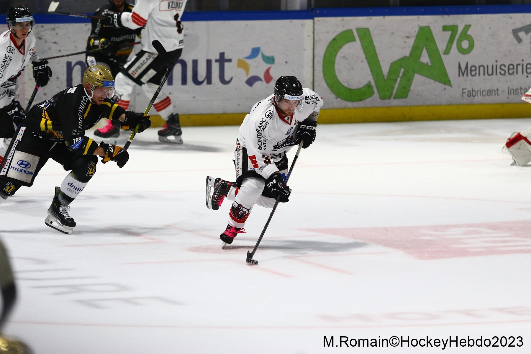 Photo hockey match Rouen - Chamonix 