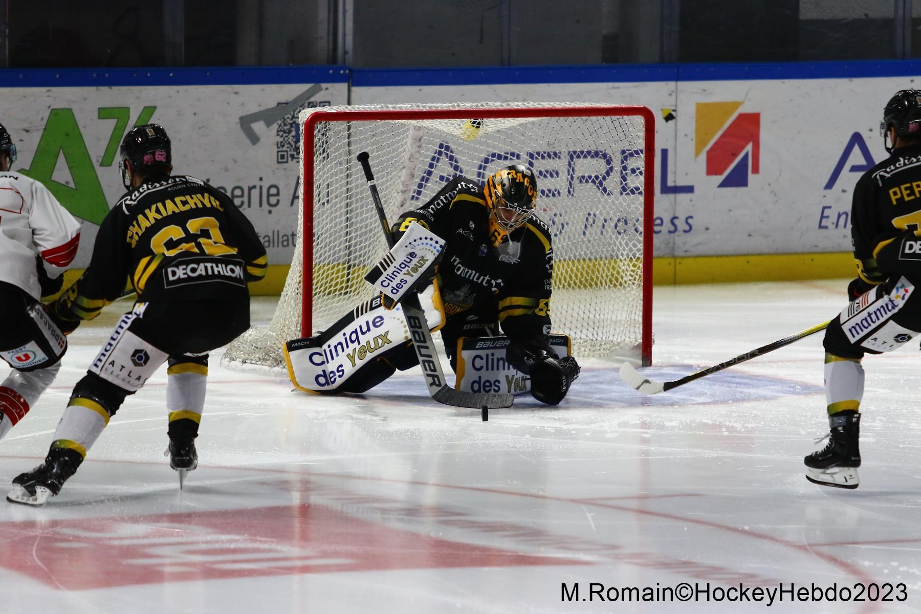 Photo hockey match Rouen - Chamonix 