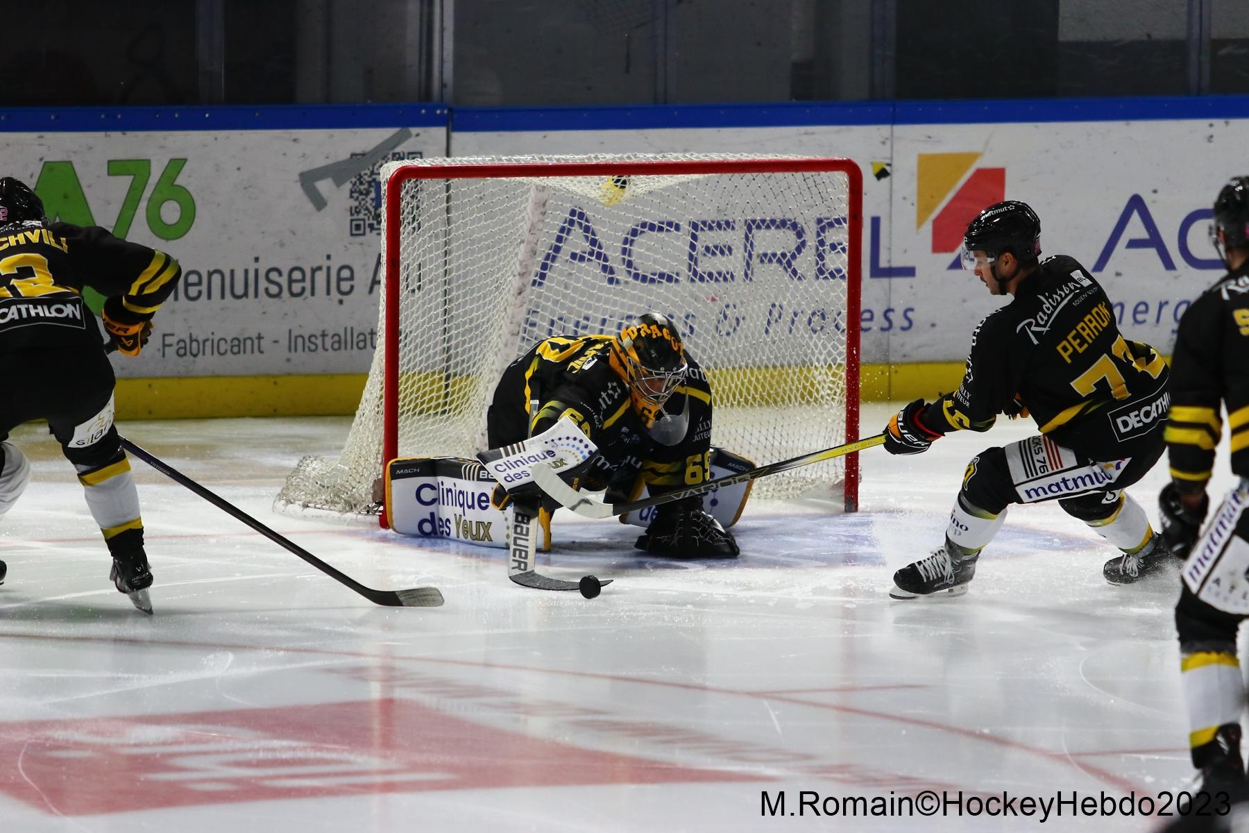 Photo hockey match Rouen - Chamonix 