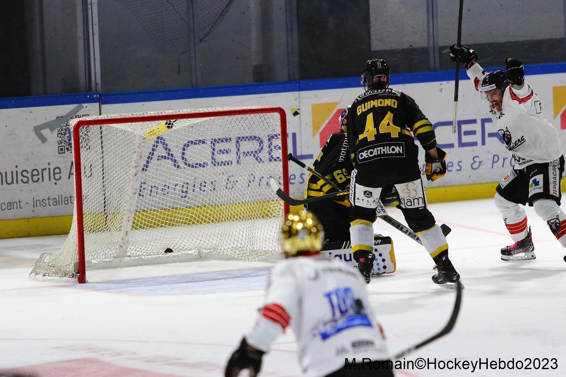 Photo hockey match Rouen - Chamonix 