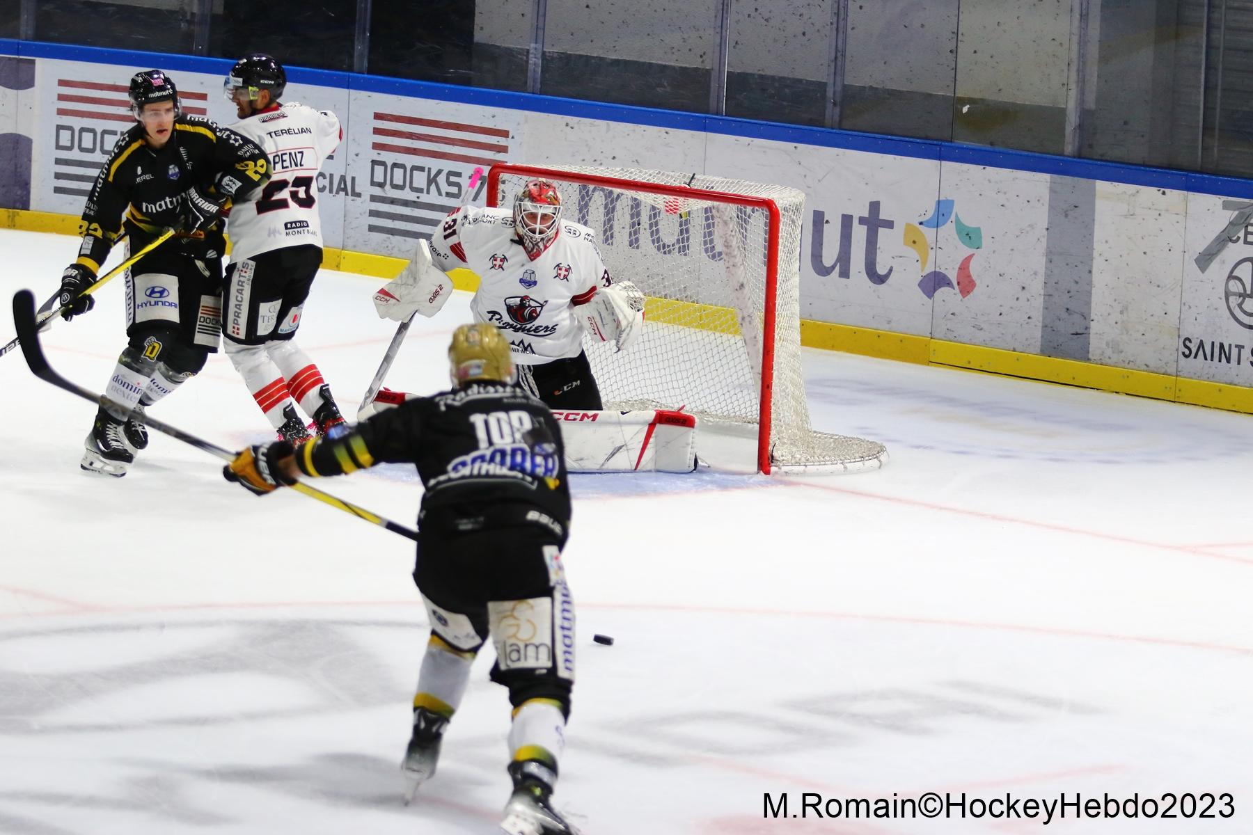 Photo hockey match Rouen - Chamonix 