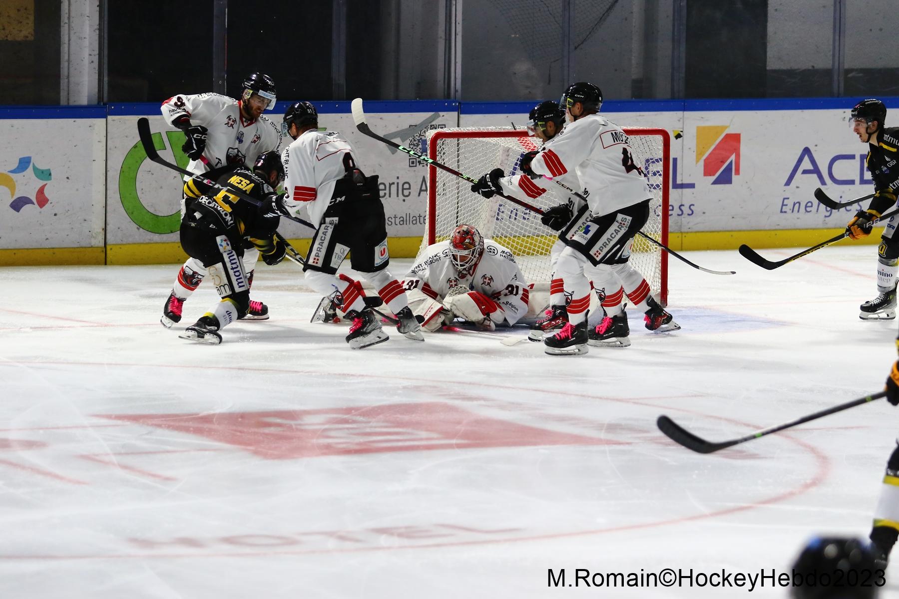 Photo hockey match Rouen - Chamonix 