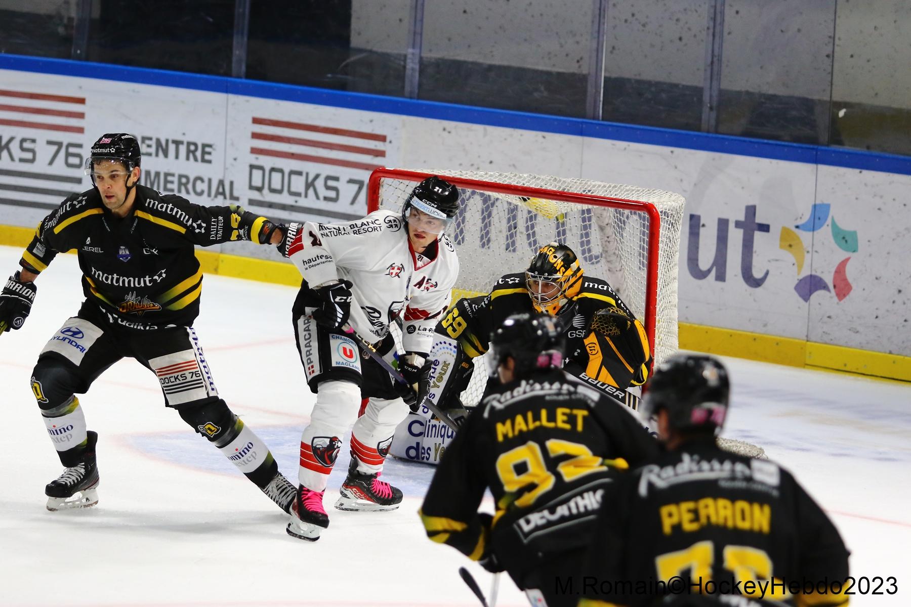 Photo hockey match Rouen - Chamonix 