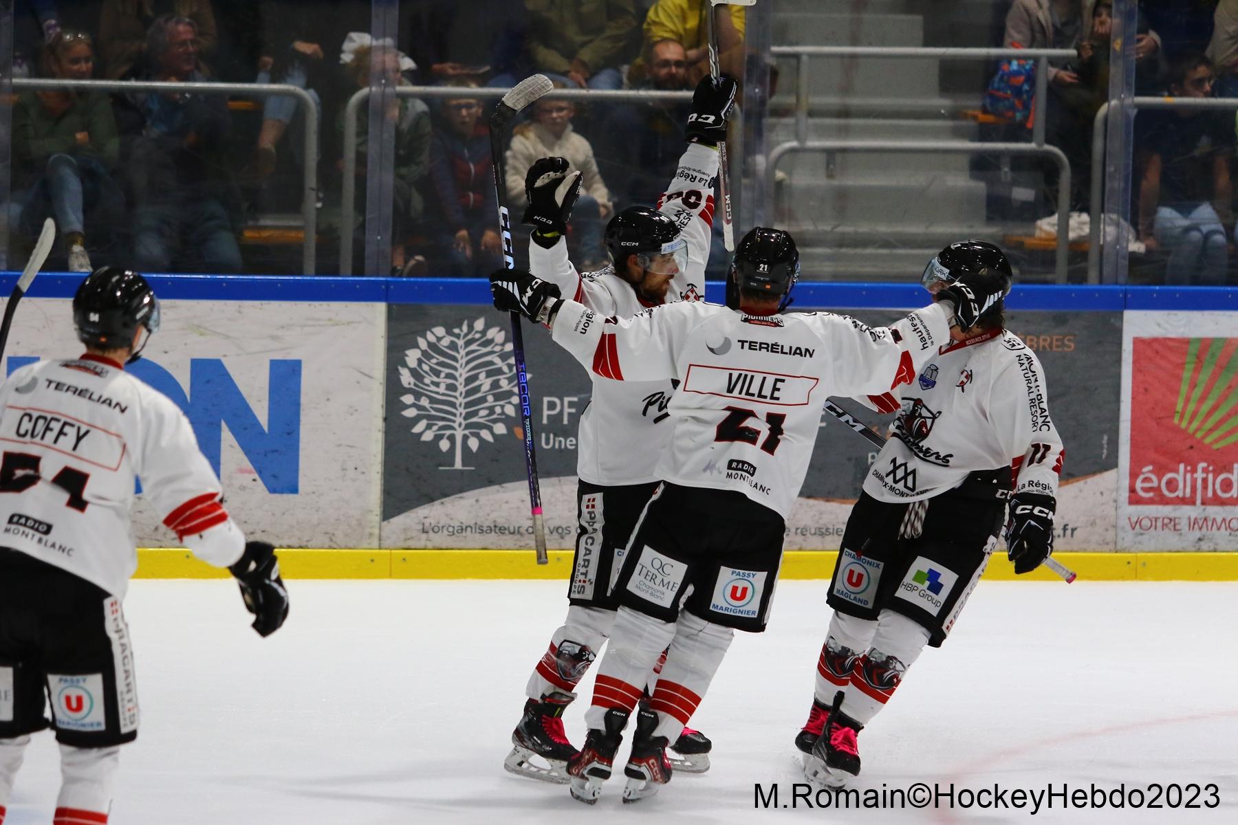 Photo hockey match Rouen - Chamonix 