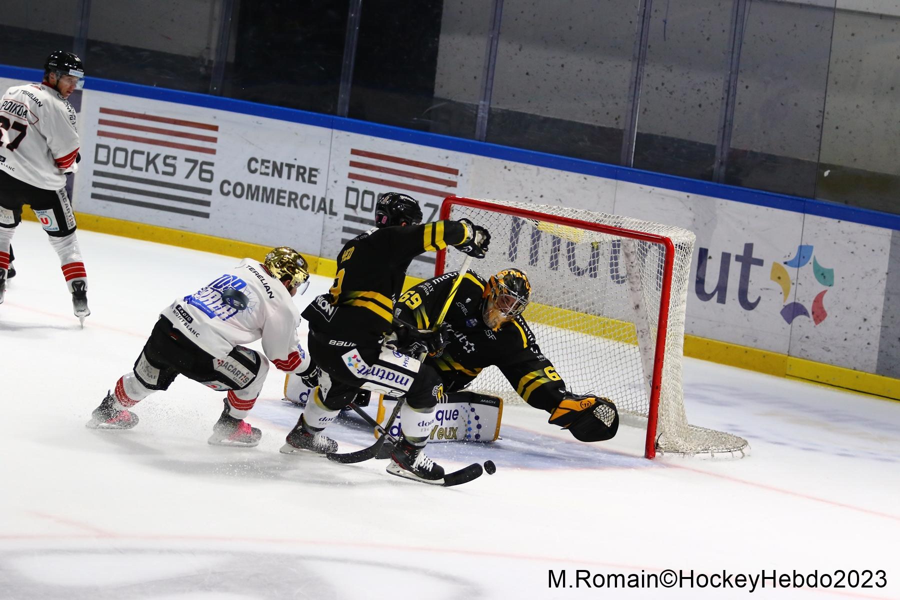 Photo hockey match Rouen - Chamonix 