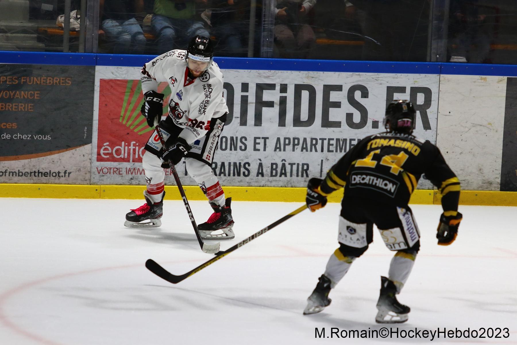 Photo hockey match Rouen - Chamonix 