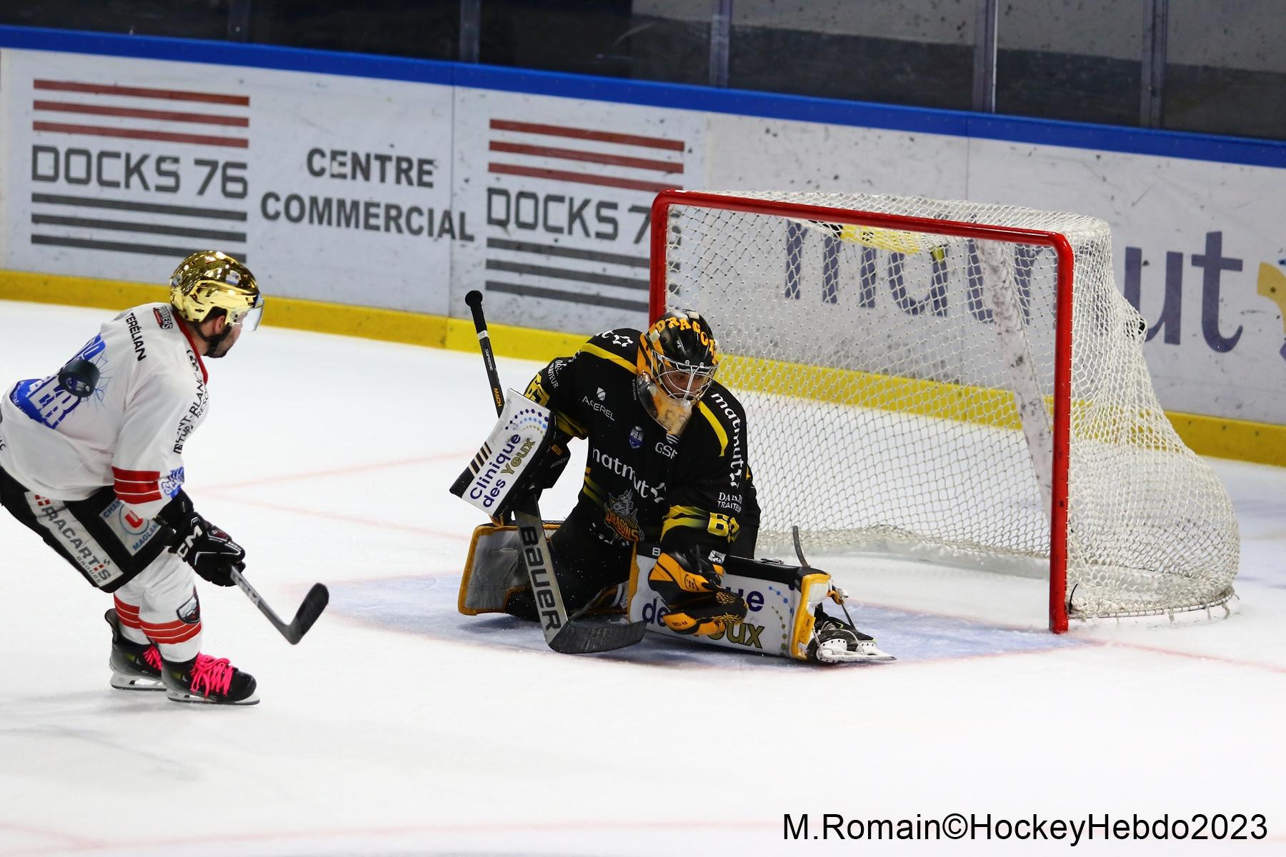 Photo hockey match Rouen - Chamonix 