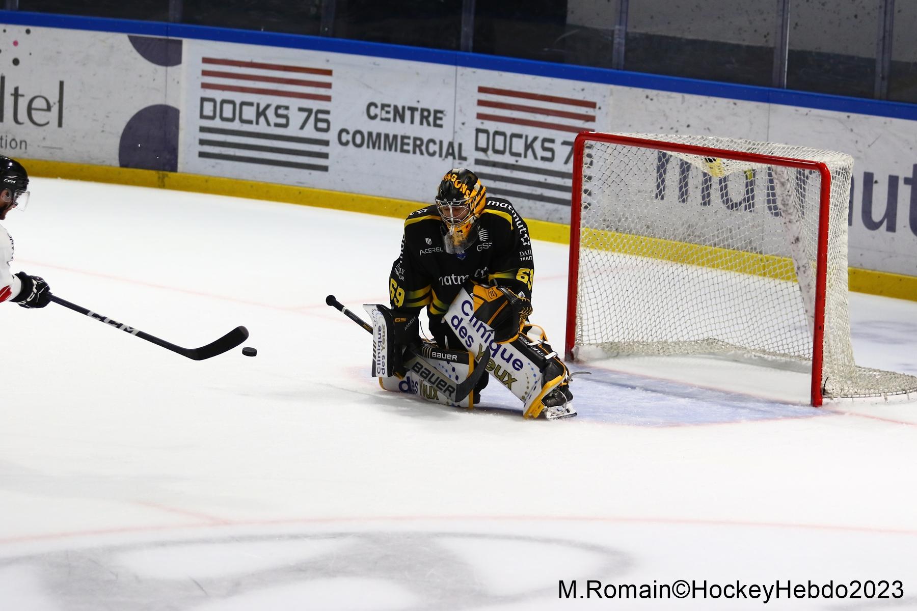 Photo hockey match Rouen - Chamonix 