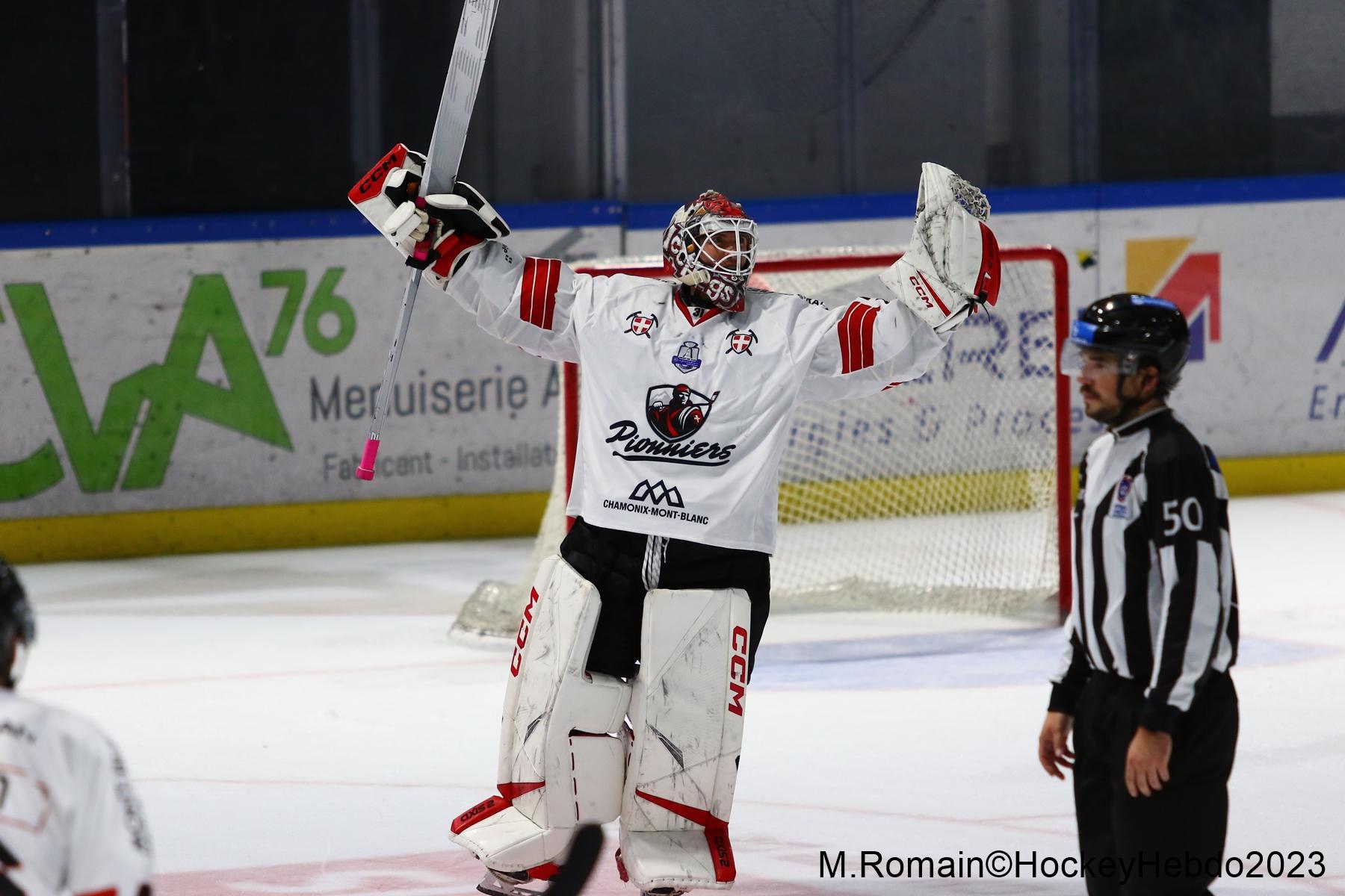 Photo hockey match Rouen - Chamonix 