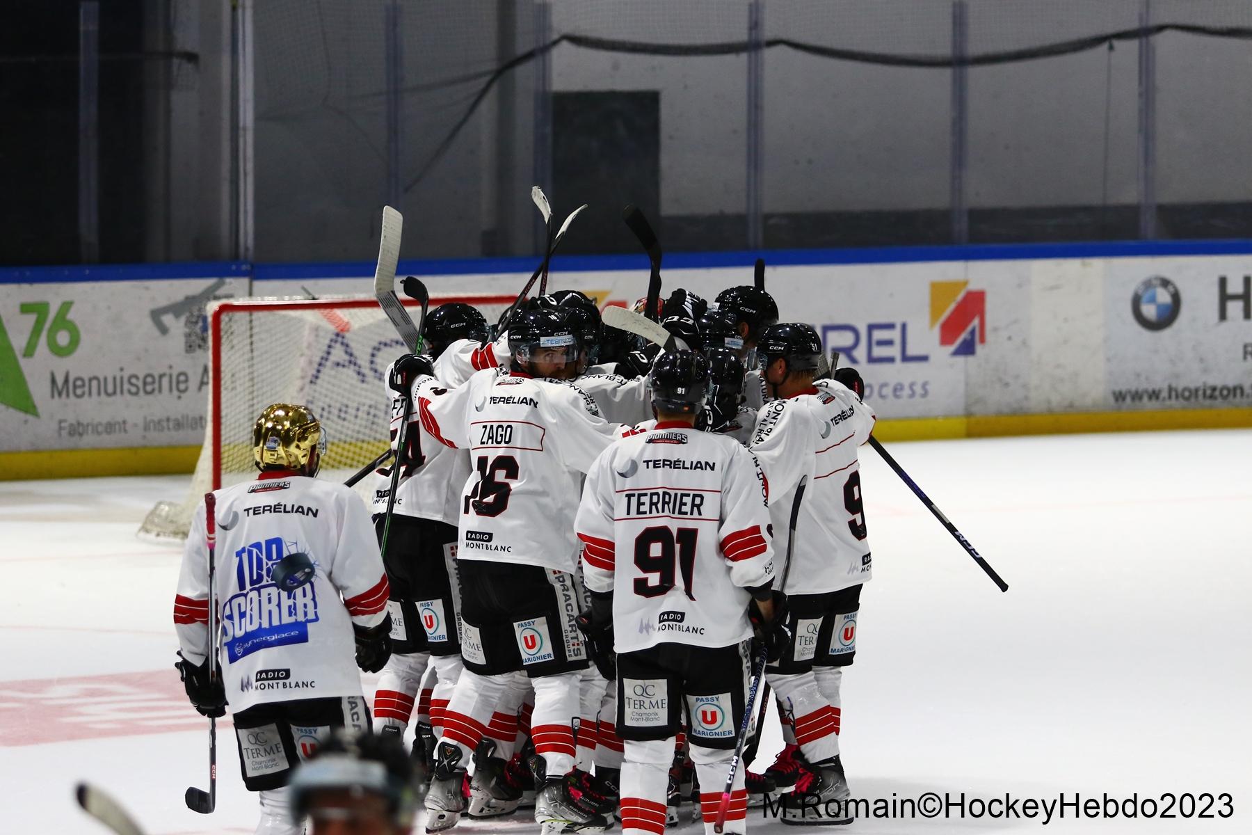 Photo hockey match Rouen - Chamonix 