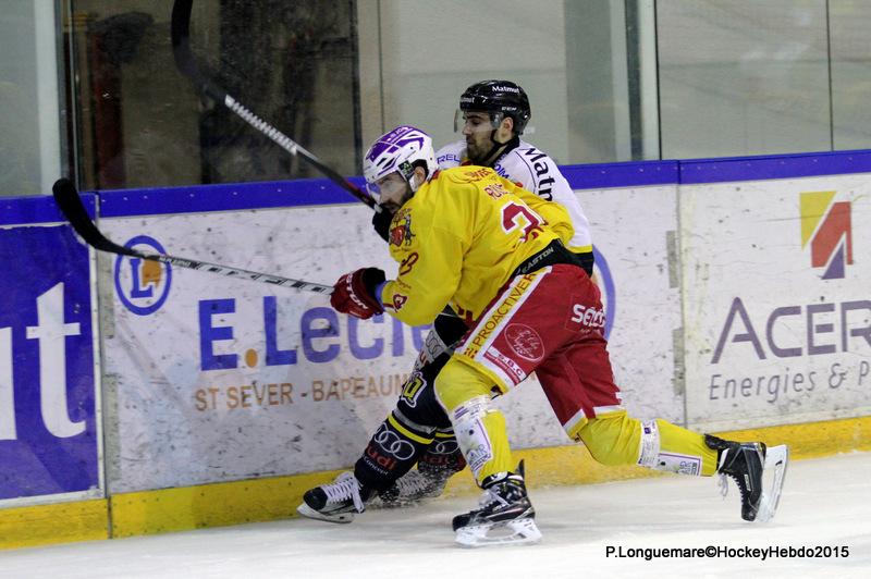 Photo hockey match Rouen - Dijon 