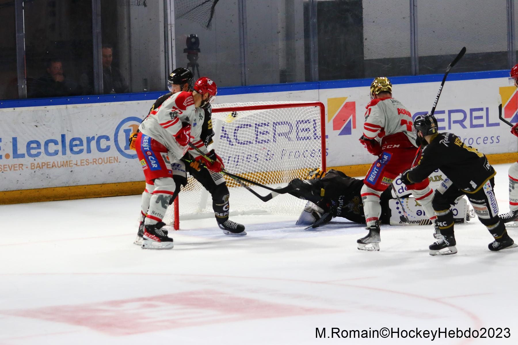 Photo hockey match Rouen - Grenoble 