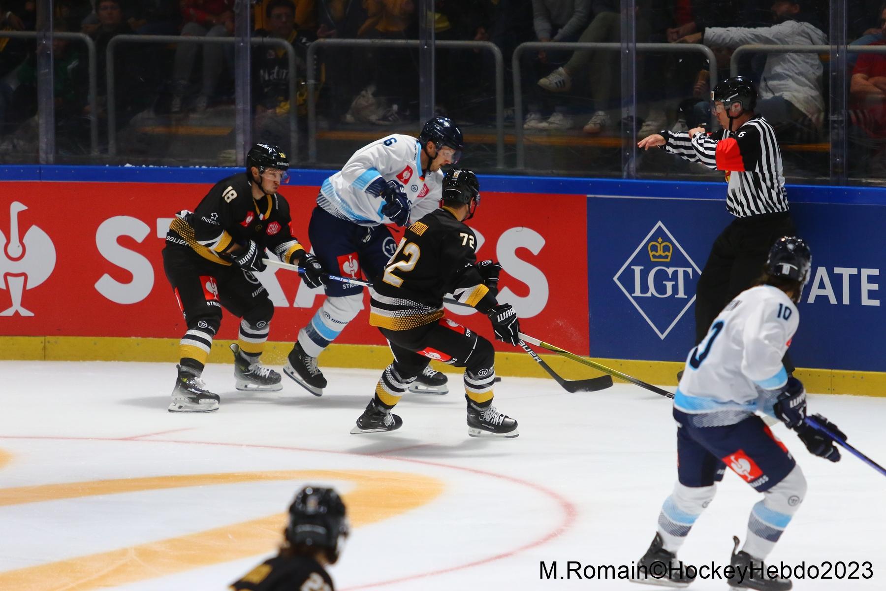 Photo hockey match Rouen - Ingolstadt 