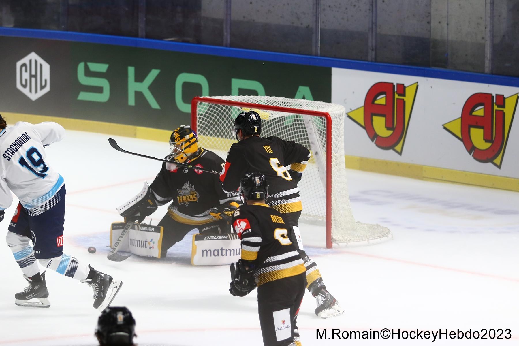 Photo hockey match Rouen - Ingolstadt 