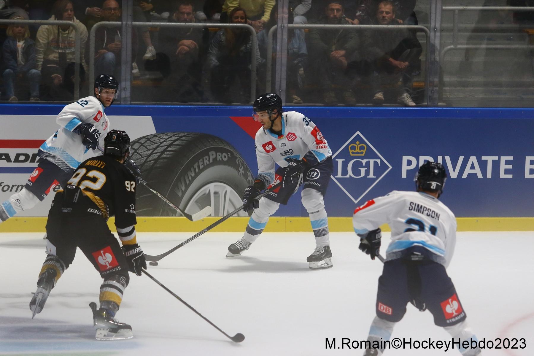 Photo hockey match Rouen - Ingolstadt 