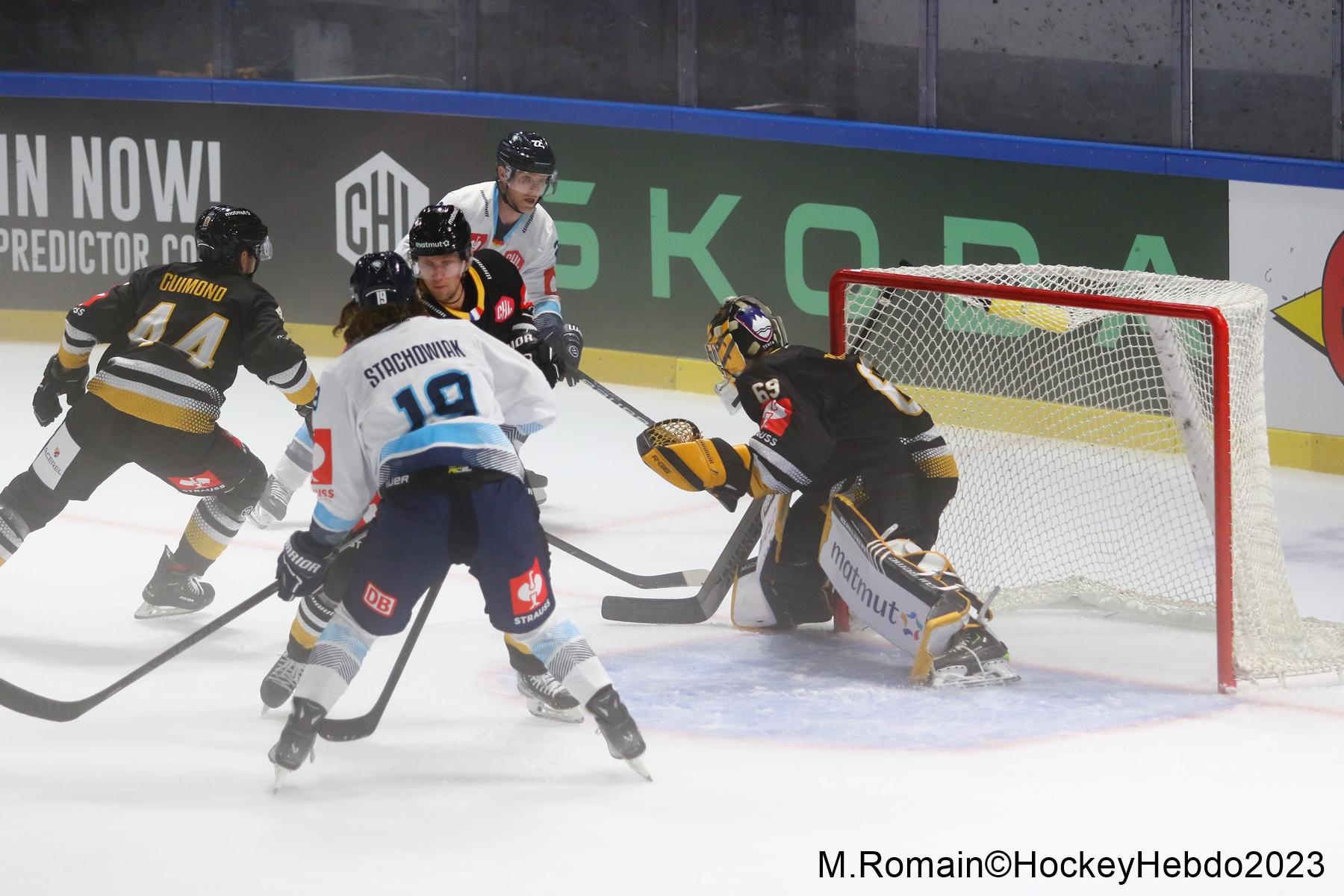 Photo hockey match Rouen - Ingolstadt 