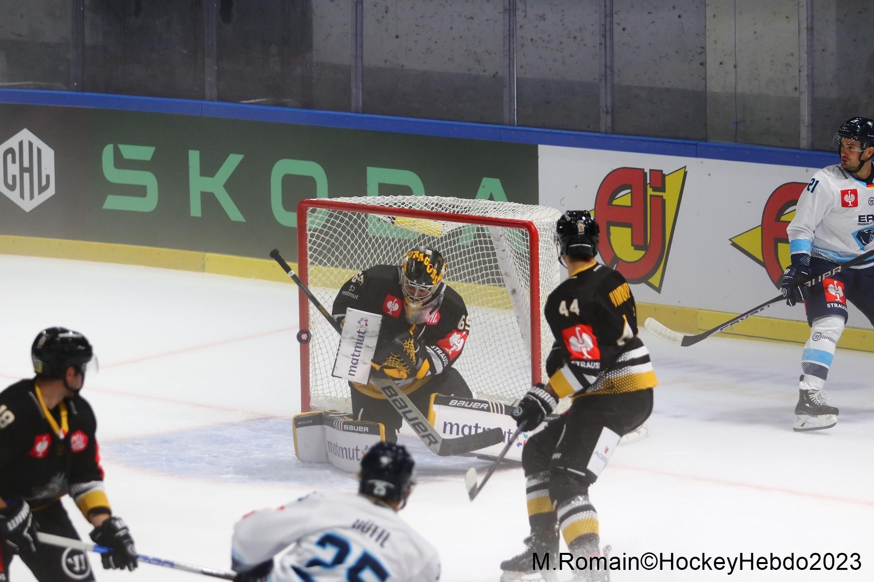 Photo hockey match Rouen - Ingolstadt 