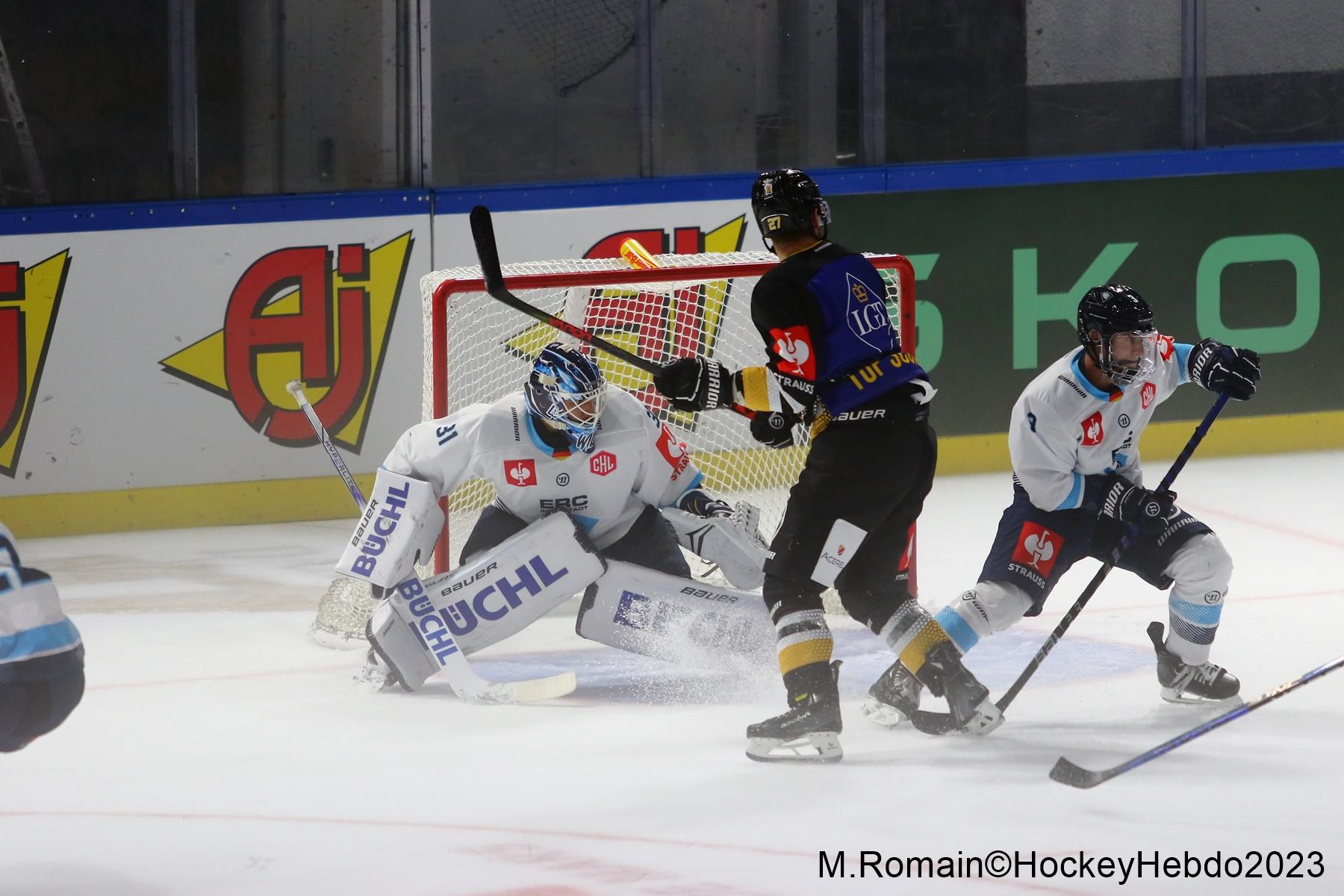 Photo hockey match Rouen - Ingolstadt 