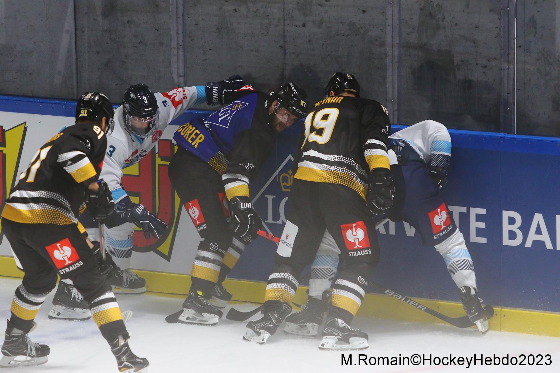 Photo hockey match Rouen - Ingolstadt 