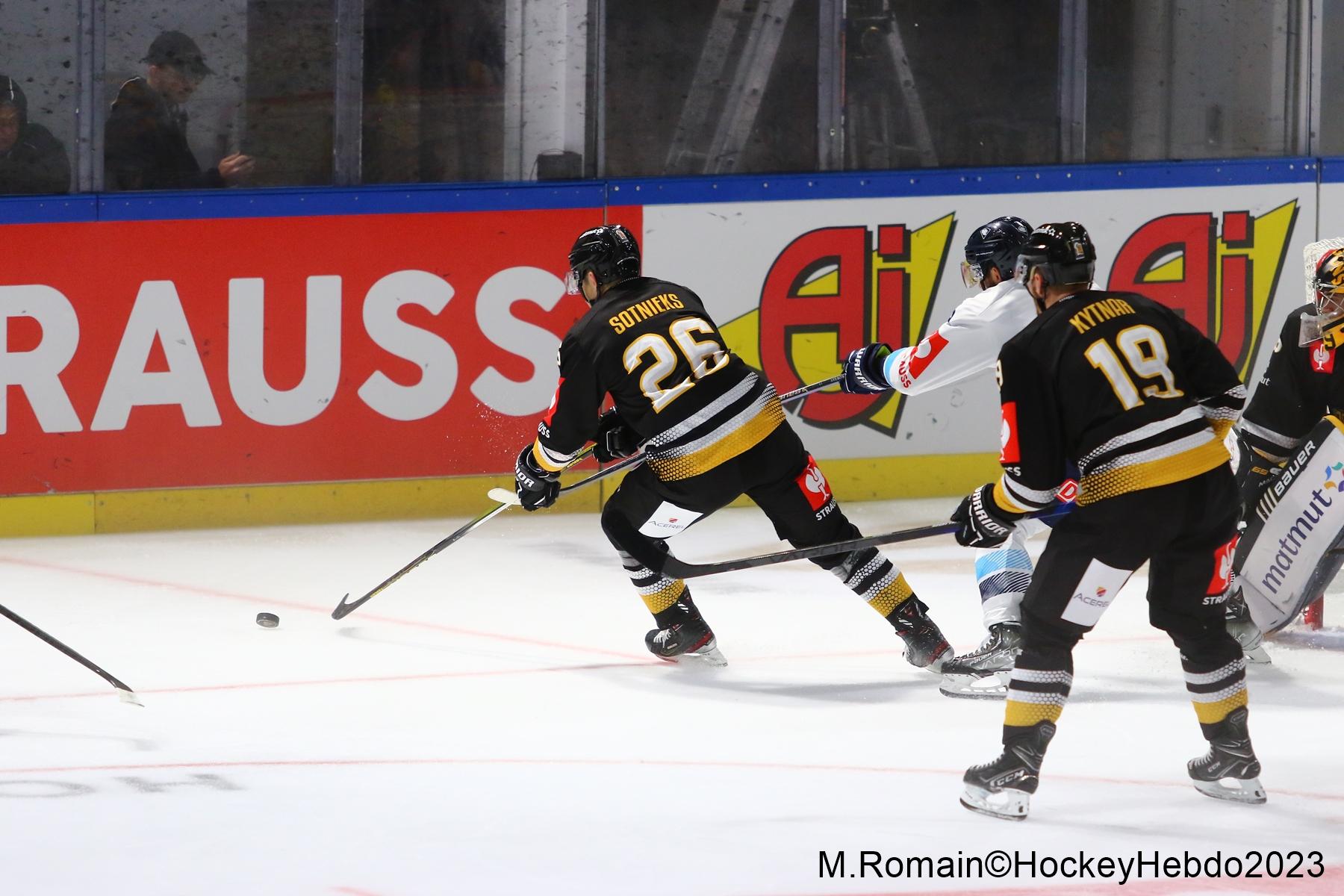 Photo hockey match Rouen - Ingolstadt 