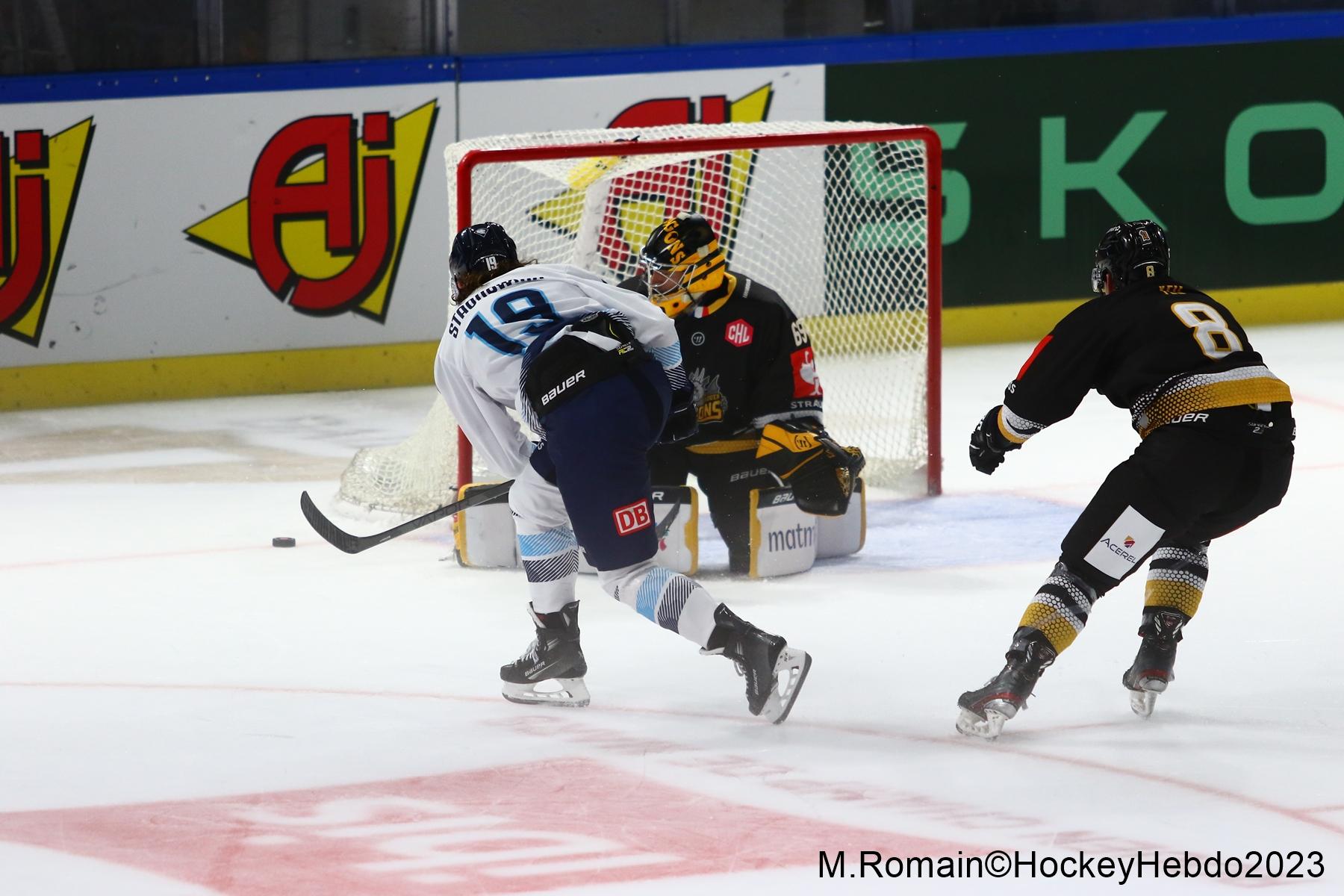 Photo hockey match Rouen - Ingolstadt 