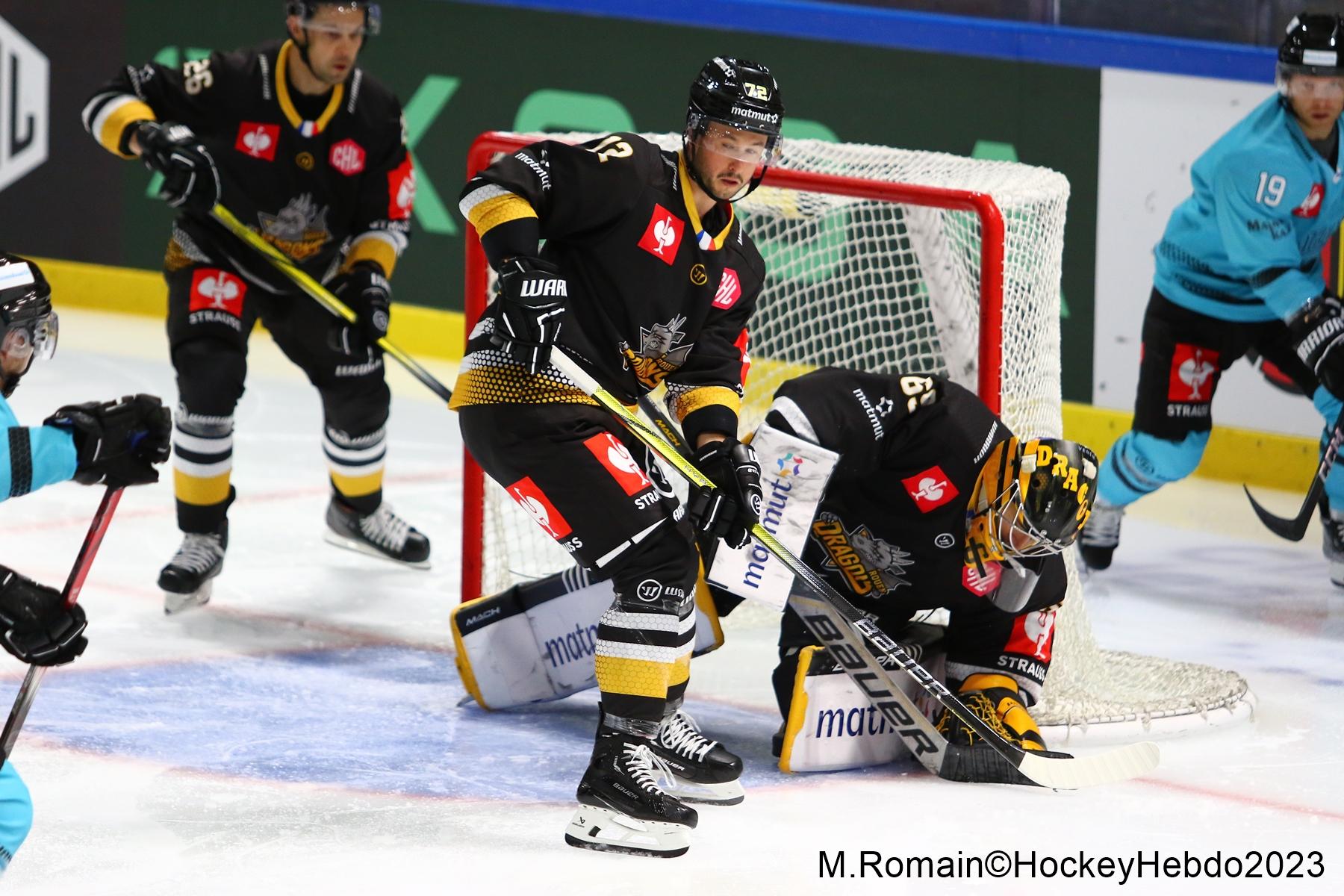 Photo hockey match Rouen - Lahti 