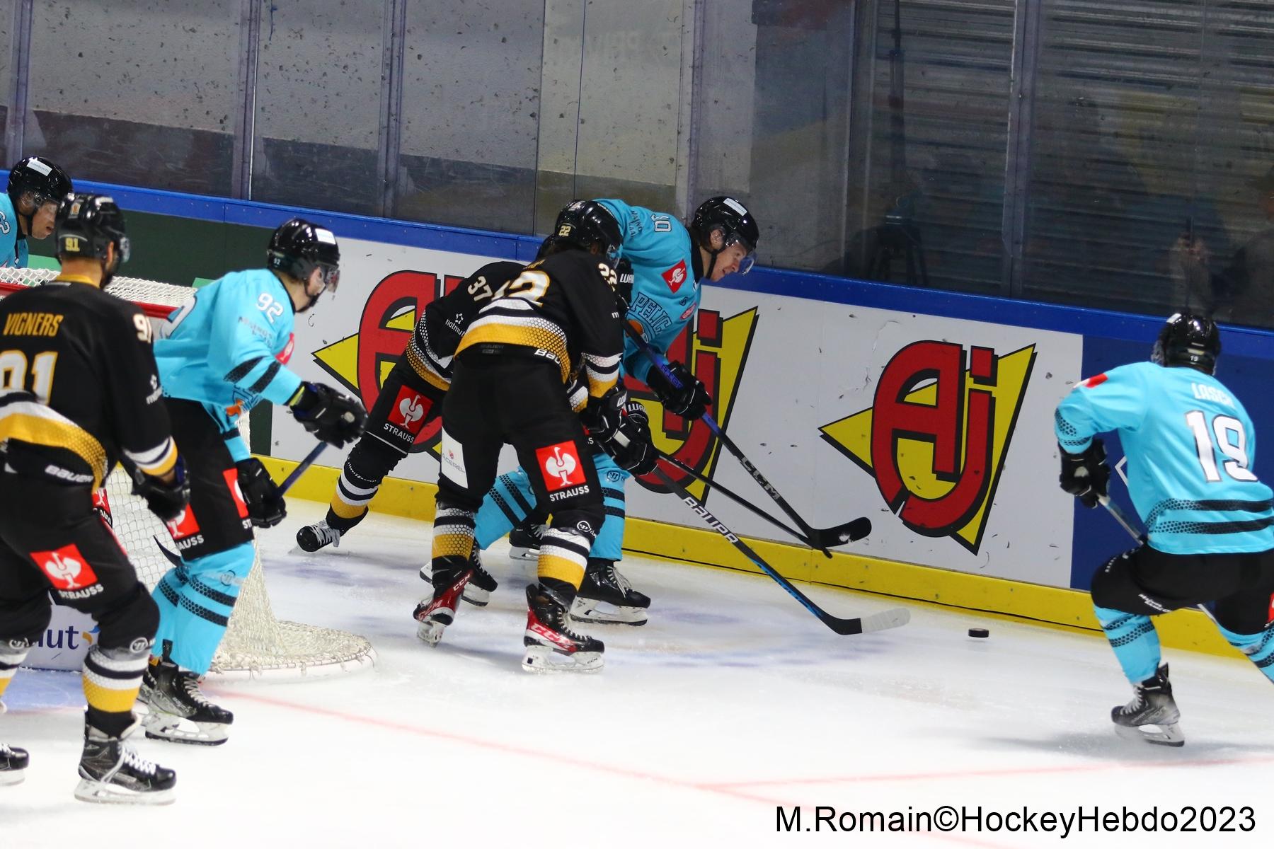 Photo hockey match Rouen - Lahti 