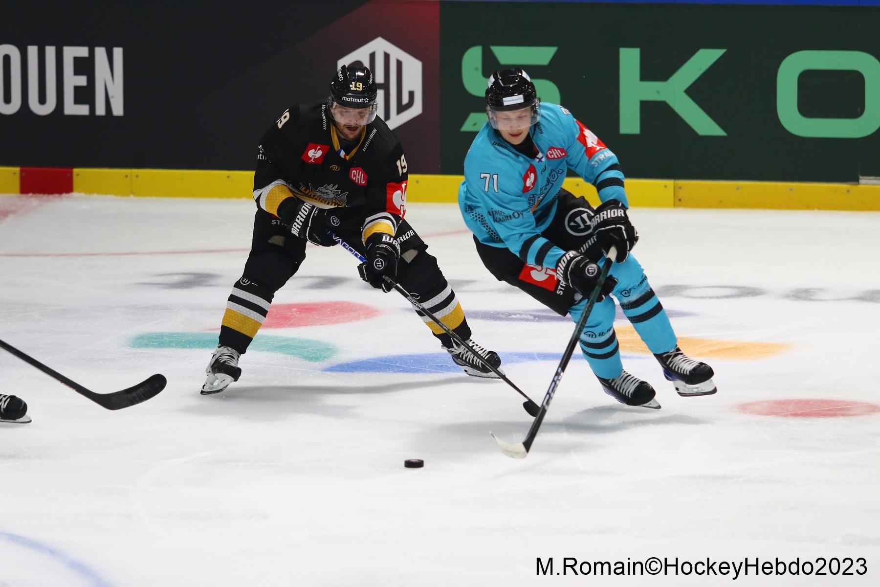 Photo hockey match Rouen - Lahti 