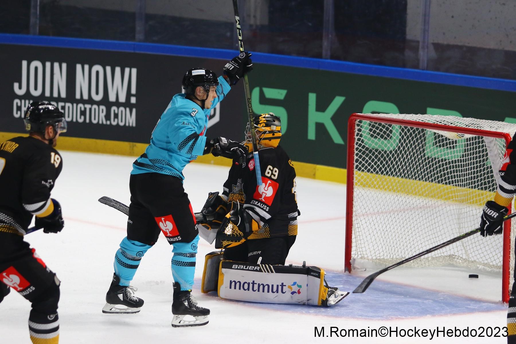 Photo hockey match Rouen - Lahti 