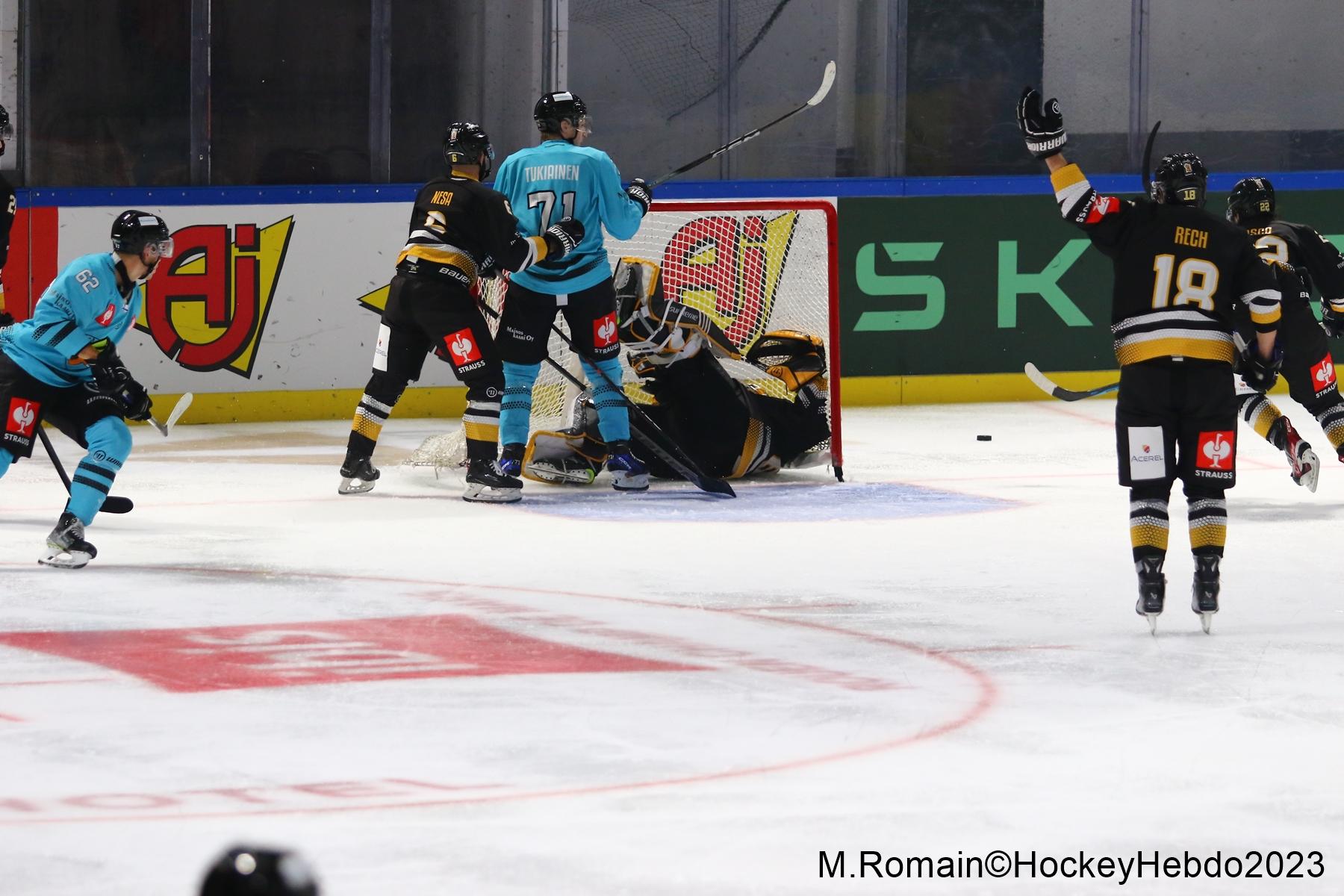 Photo hockey match Rouen - Lahti 