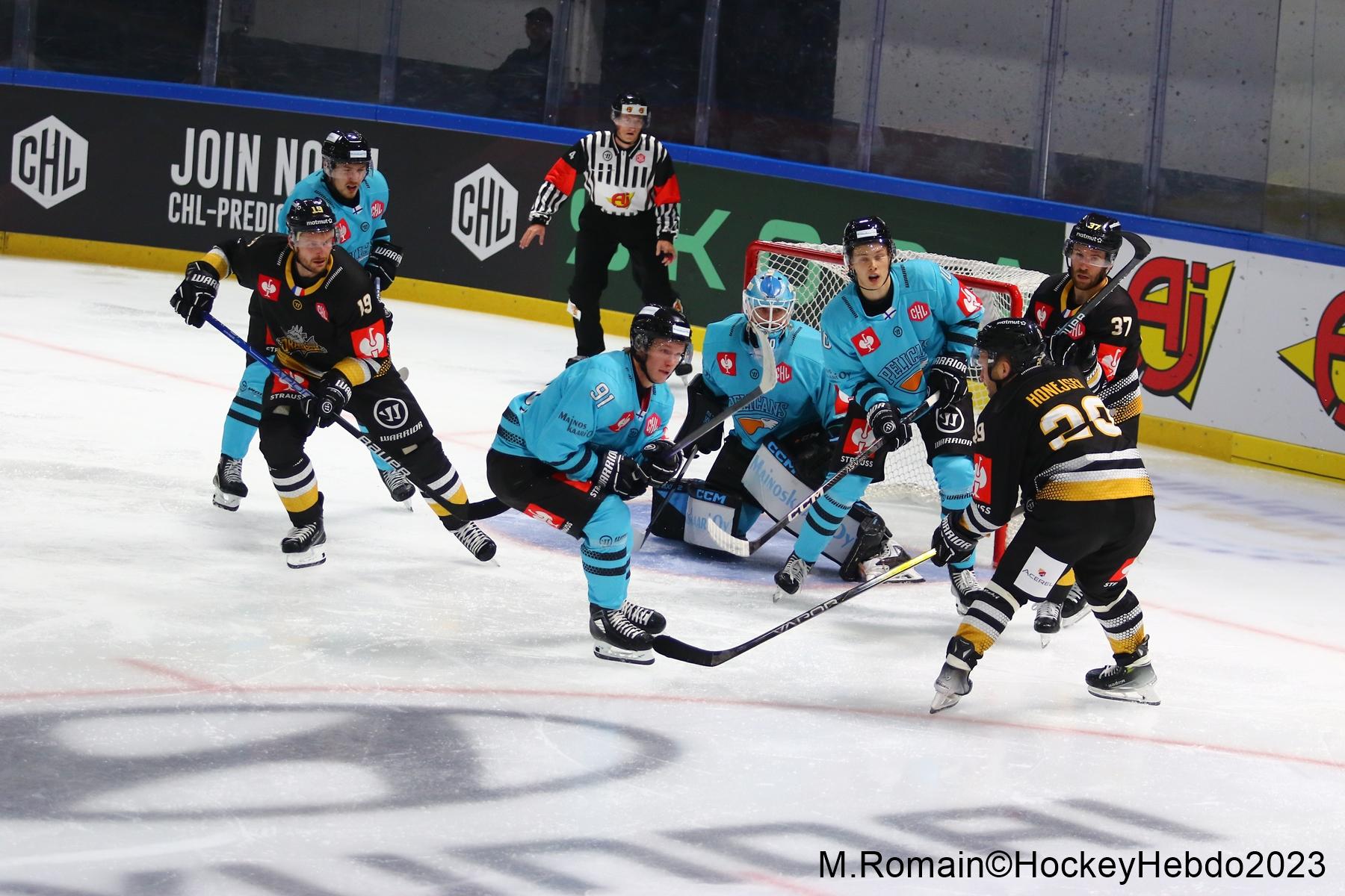 Photo hockey match Rouen - Lahti 