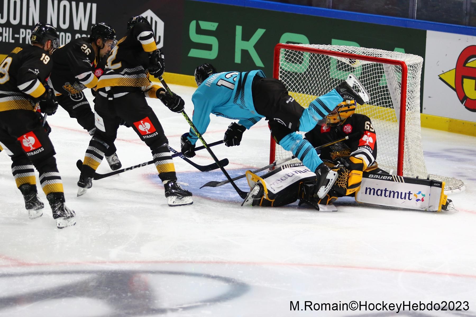 Photo hockey match Rouen - Lahti 