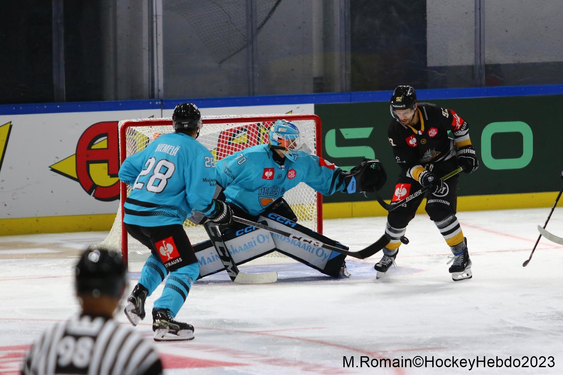 Photo hockey match Rouen - Lahti 