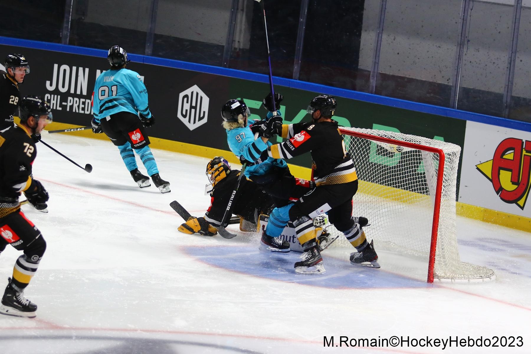 Photo hockey match Rouen - Lahti 