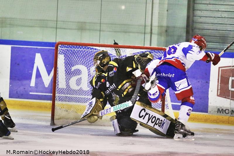 Photo hockey match Rouen - Lyon