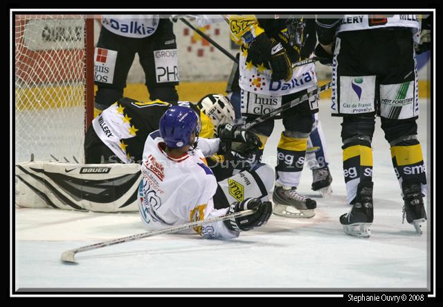 Photo hockey match Rouen - Mont-Blanc