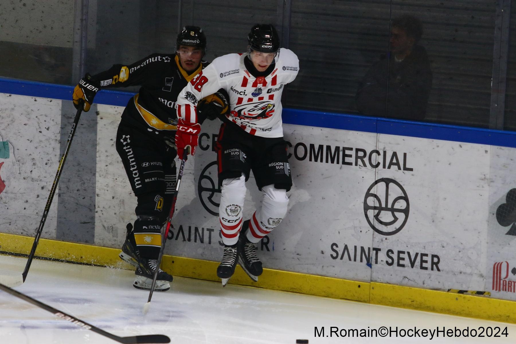 Photo hockey match Rouen - Nice