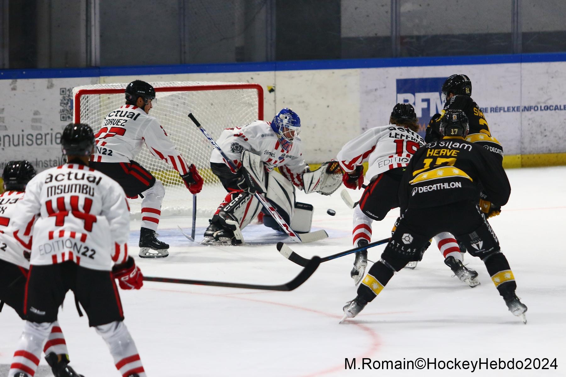 Photo hockey match Rouen - Nice